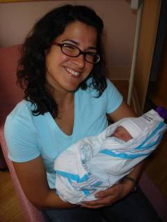 Rita Holding Baby